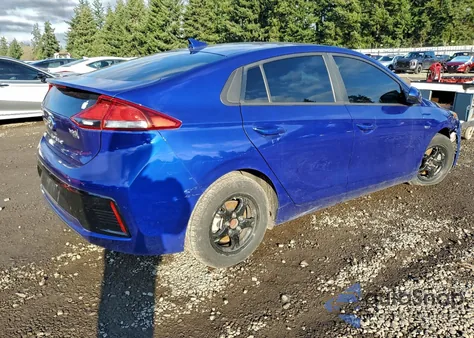 2019 Hyundai Ioniq Blue z USA, uszkodzony, nr VIN KMHC65LC9KU179936